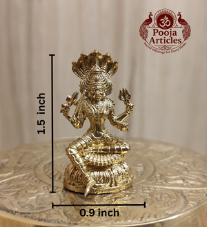 Panchaloha Mariamman Idol 1.5 Inch Pooja Articles