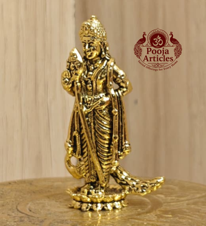 Premium Brass Lord Murugan Statue 2 Inch