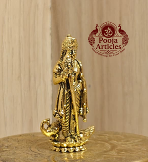 Premium Brass Lord Murugan Statue 2 Inch