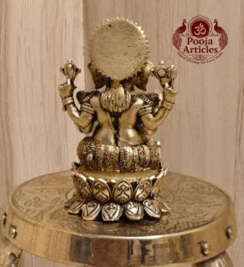 Premium Brass Vinayagar Statue 2.6 Inch