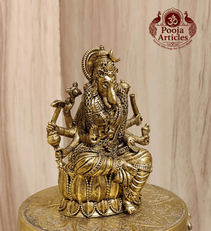 Premium Brass Varahi Amman Statue 3 Inch Pooja Articles