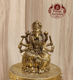 Premium Brass Varahi Amman Statue 3 Inch