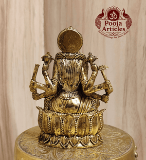 Premium Brass Varahi Amman Statue 3 Inch Pooja Articles
