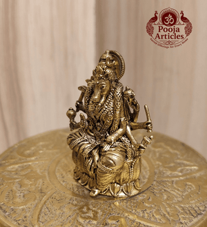 Premium Brass Varahi Amman Statue 1.7 Inch Pooja Articles