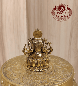 Premium Brass Varahi Amman Statue 1.7 Inch Pooja Articles