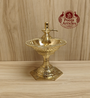 Brass Pradosha Vilakku 5 Inch