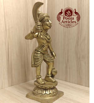 Bronze Karuppasamy Vigraham 9 Inch