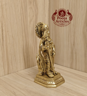 Brass Murugan Idol 6 Inch