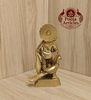 Brass Murugan Idol 6 Inch