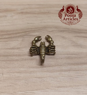 iniature Brass Scorpion Figurine 1.8 Inch