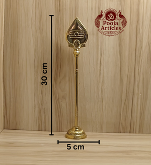 Brass Vel Stand 12 Inch