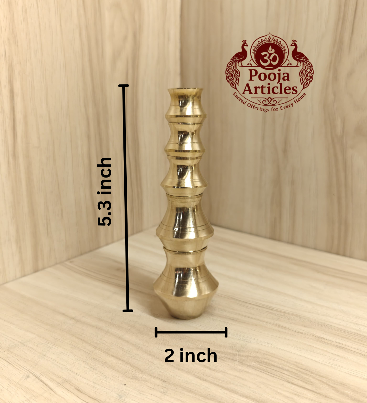 Brass Kubera Kudam Set of 5 Size 1