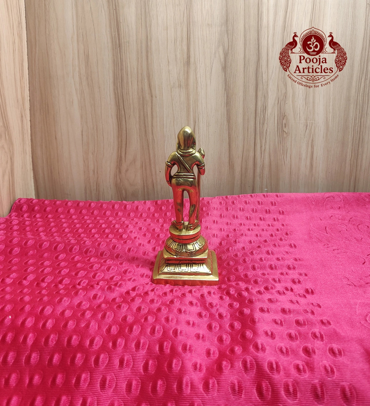 Brass Andi Murugar Statue 6.2 Inch