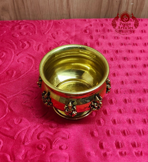 Brass Ashtalakshmi Bowl 2.5 Inch 