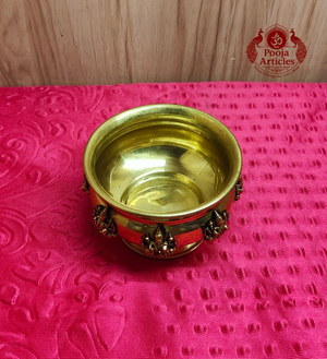 Brass Ashtalakshmi Bowl 3 Inch 