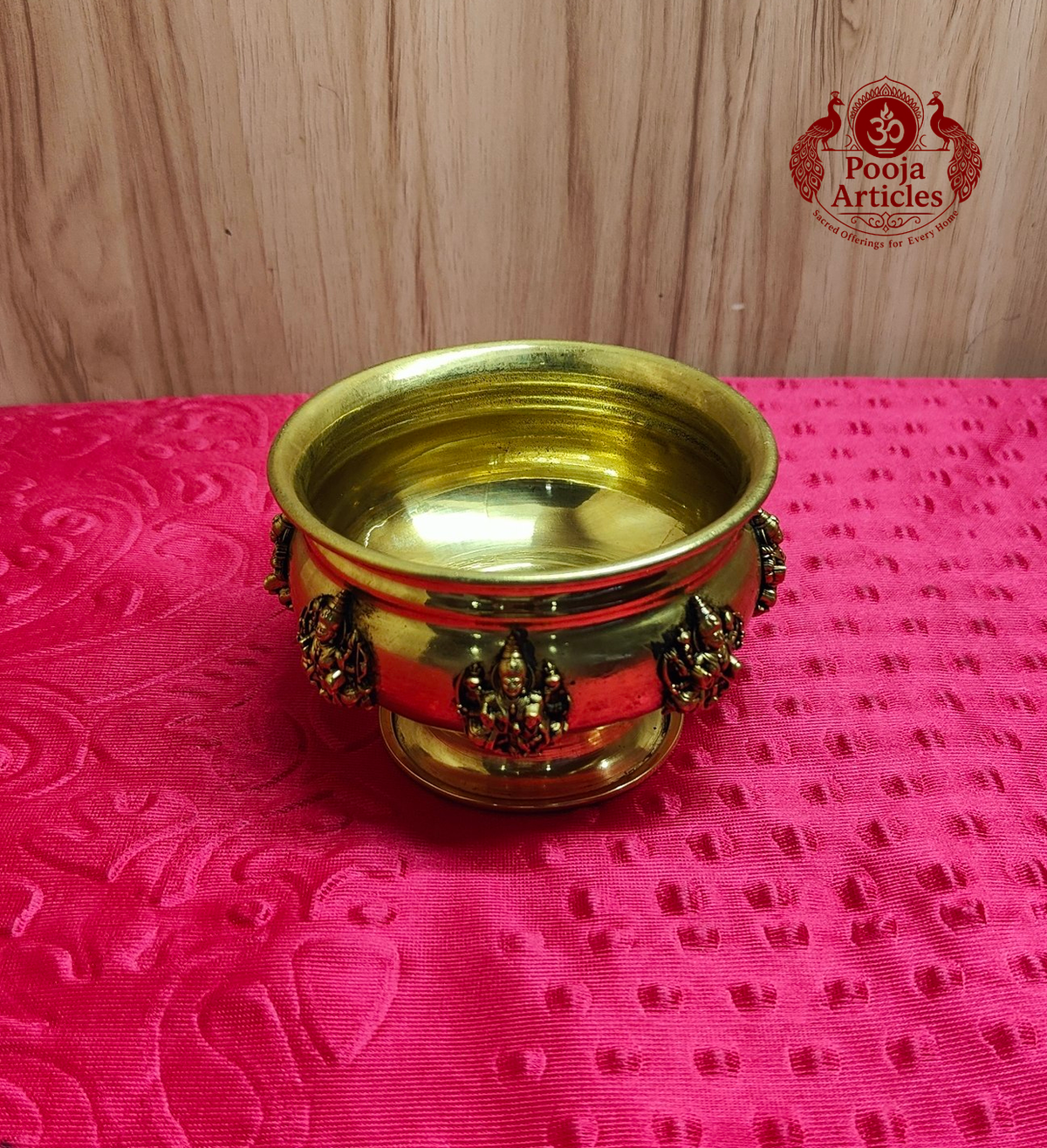 Brass Ashtalakshmi Bowl 3 Inch 