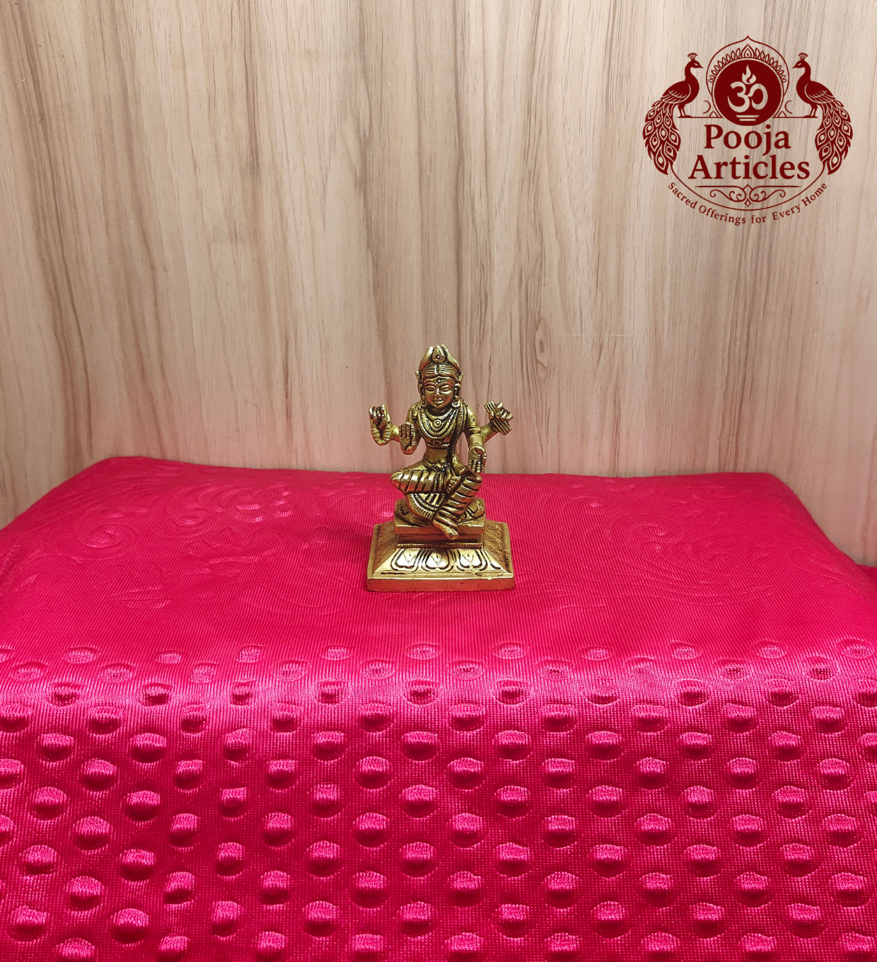 Brass Balambika Statue 3.6 Inch