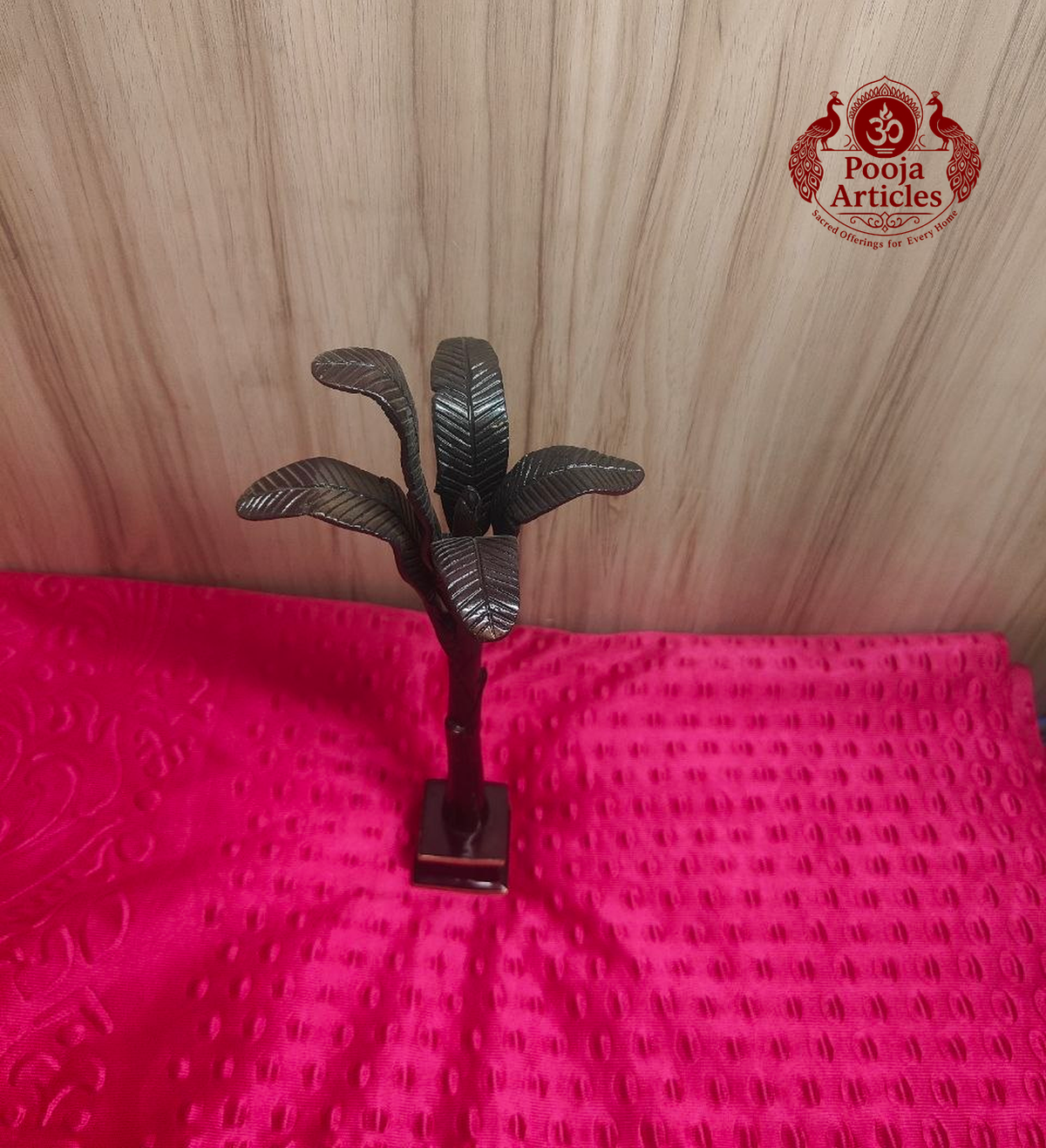 Brass Banana Tree 11.5 Inch 