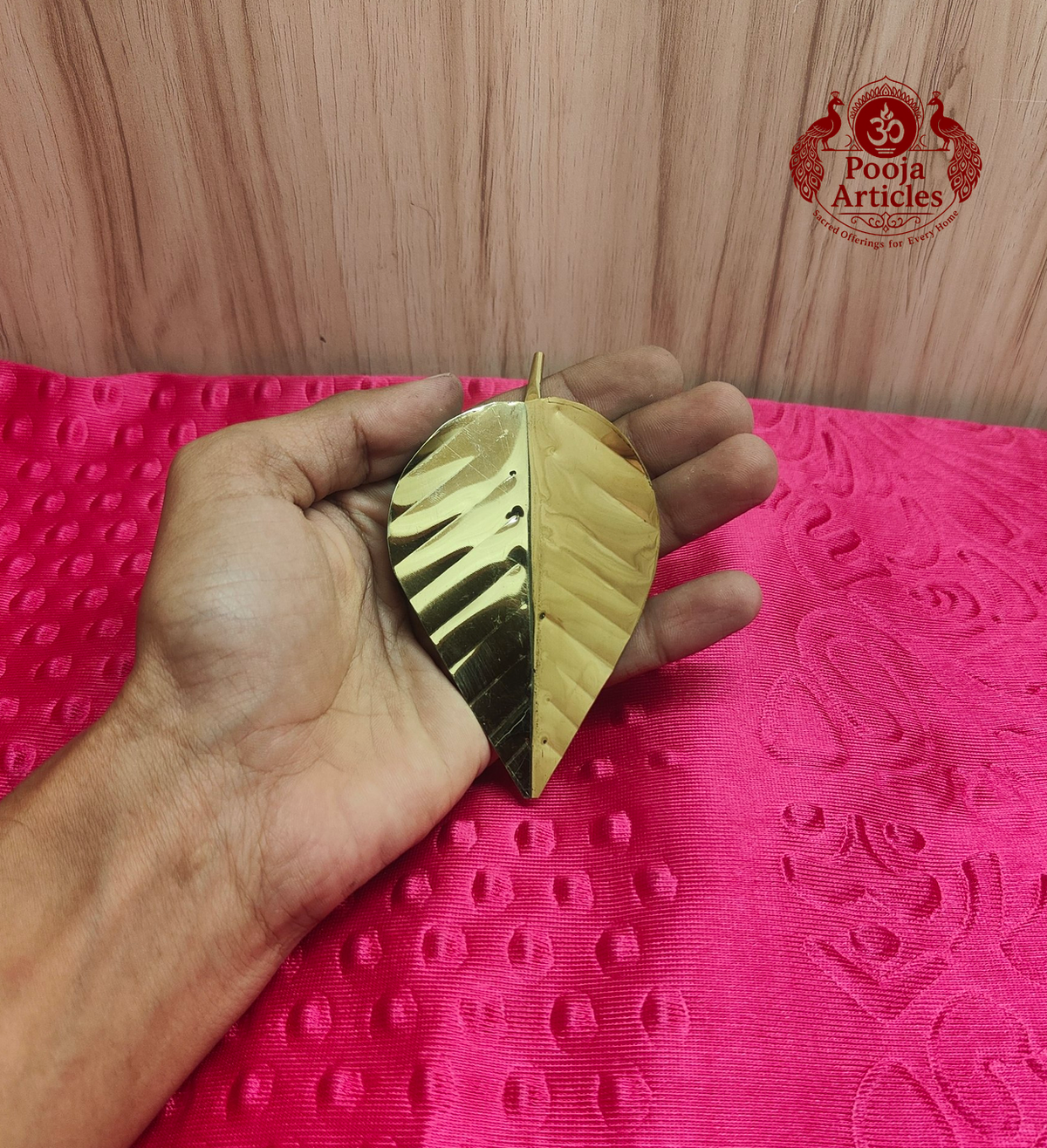 Brass Betel Leaf 4.2 inch 