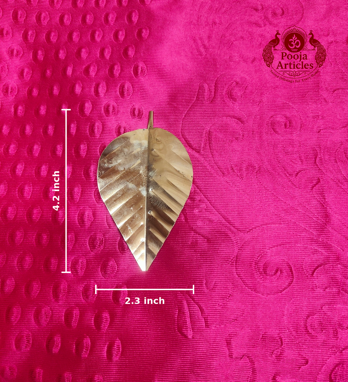 Brass Betel Leaf 4.2 inch 