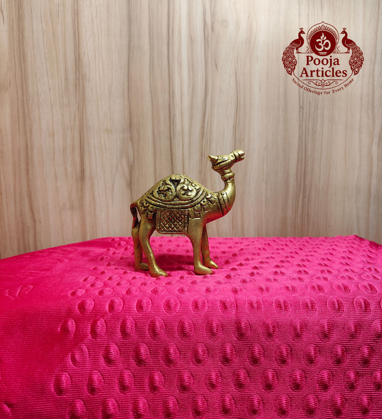 Brass Camel Statue 4 Inch