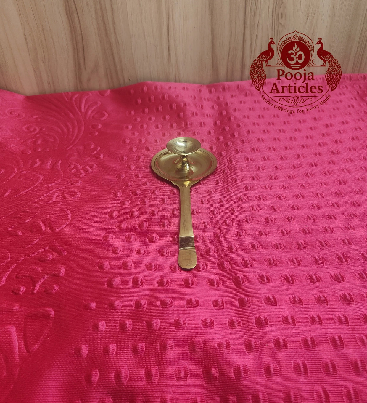 Brass Camphor Holder 6.7 Inch