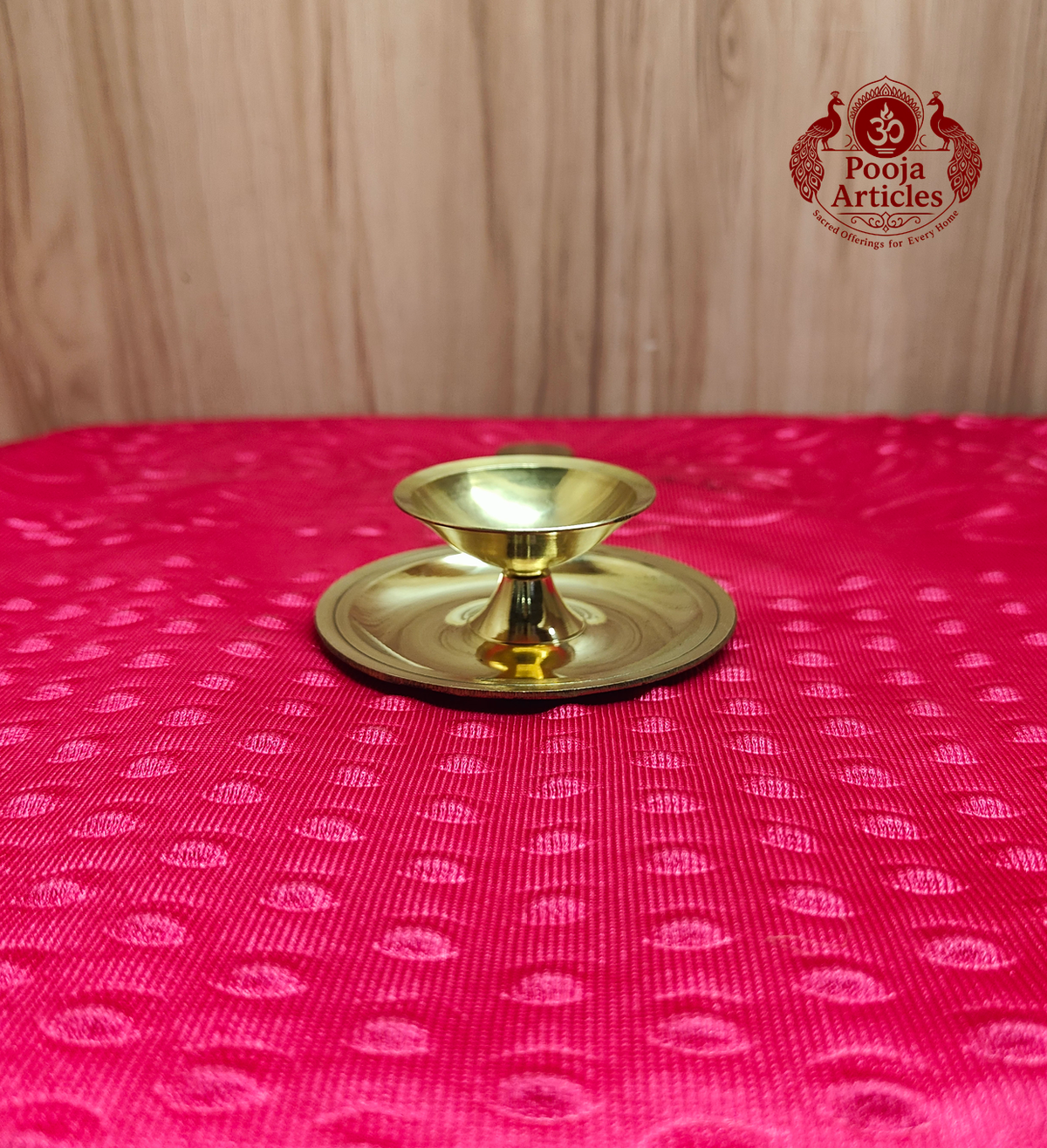 Brass Camphor Holder with Handle 8 Inch 