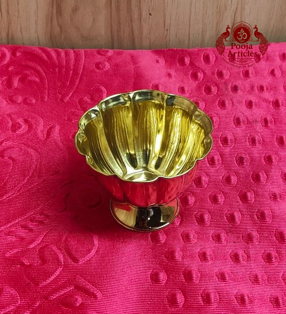Brass Chandhan Cup 2.2 Inch 