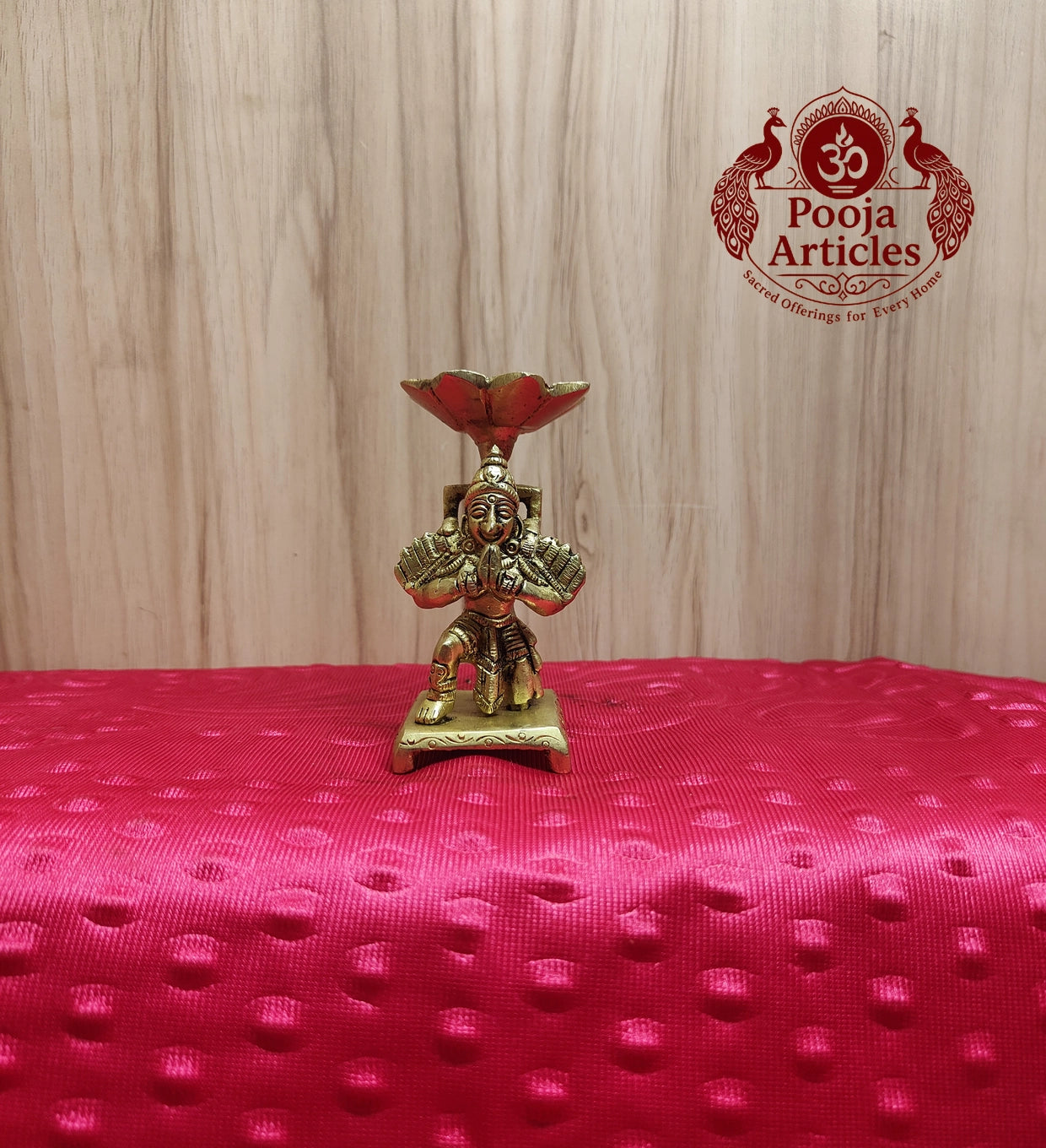 Brass Garuda Diya Idol 3.5 Inch 