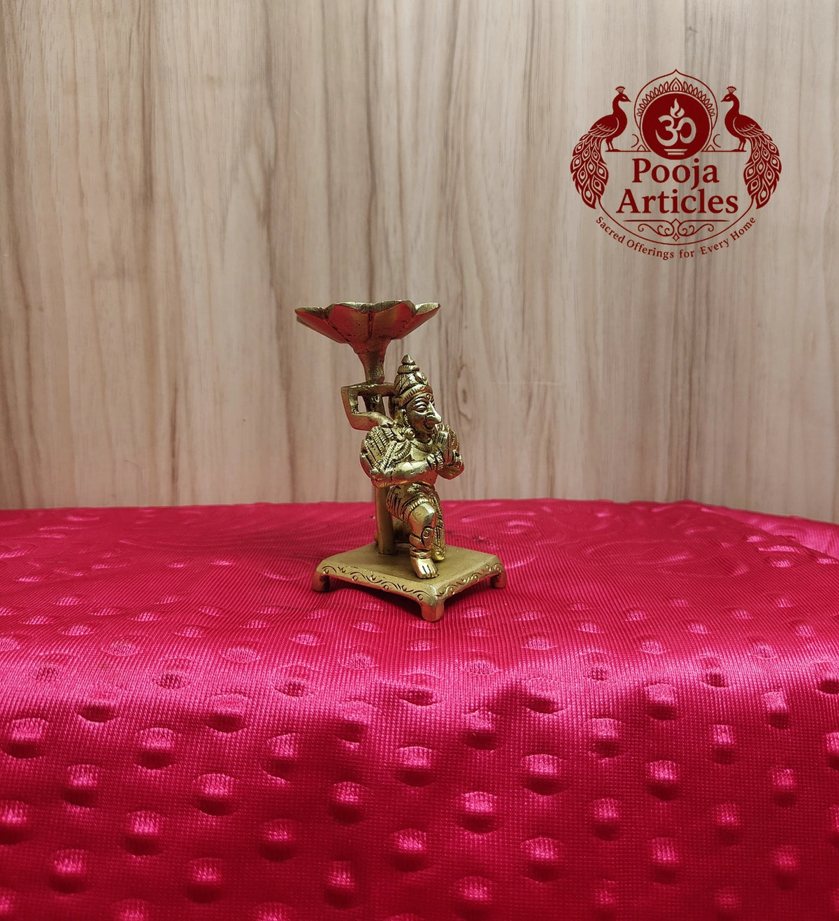 Brass Garuda Diya Idol 3.5 Inch 