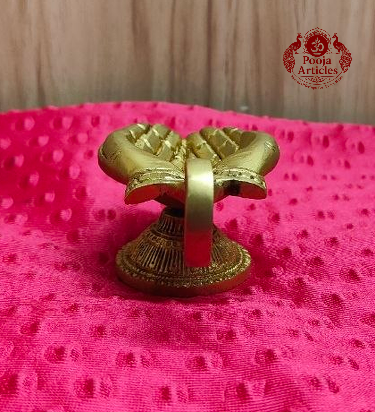 Brass Hand Shaped Oil Diya 2 Inch 