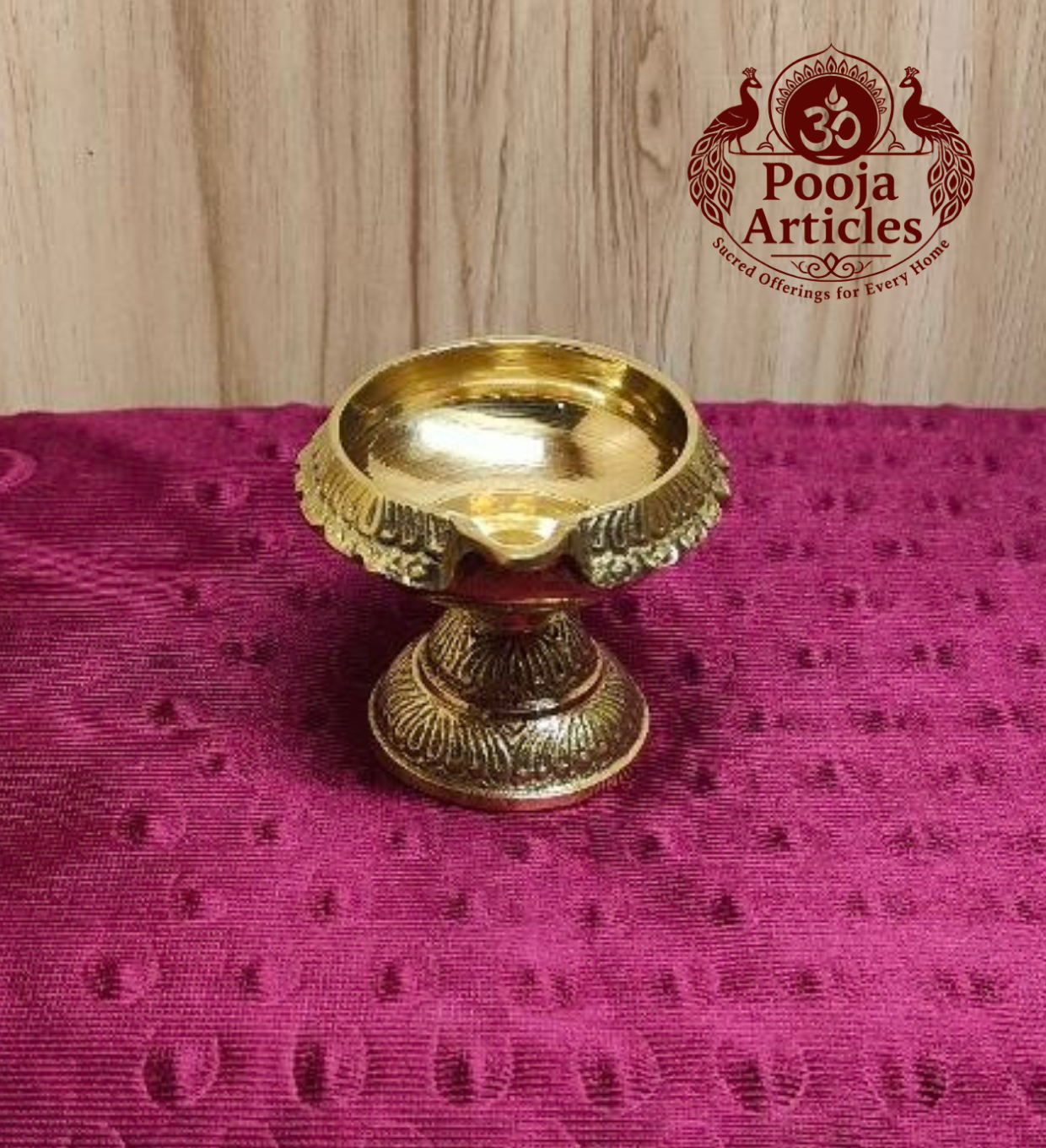 Brass Kuber diya 2.5 inch