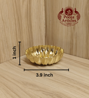 Brass Lotus Agarbatti Stand Size 1