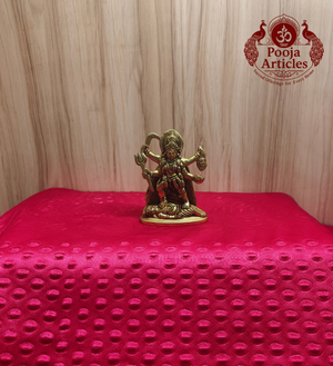 Brass Maha Kali Statue 4 Inch