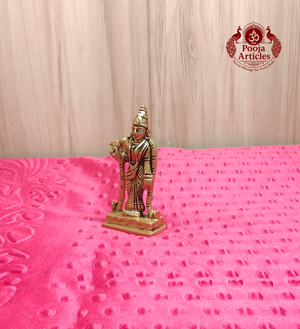 Brass Meenakshi Amman Statue 3.7 Inch