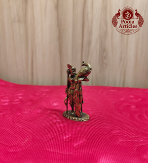 Brass Murugan Statue 2_2 Inch