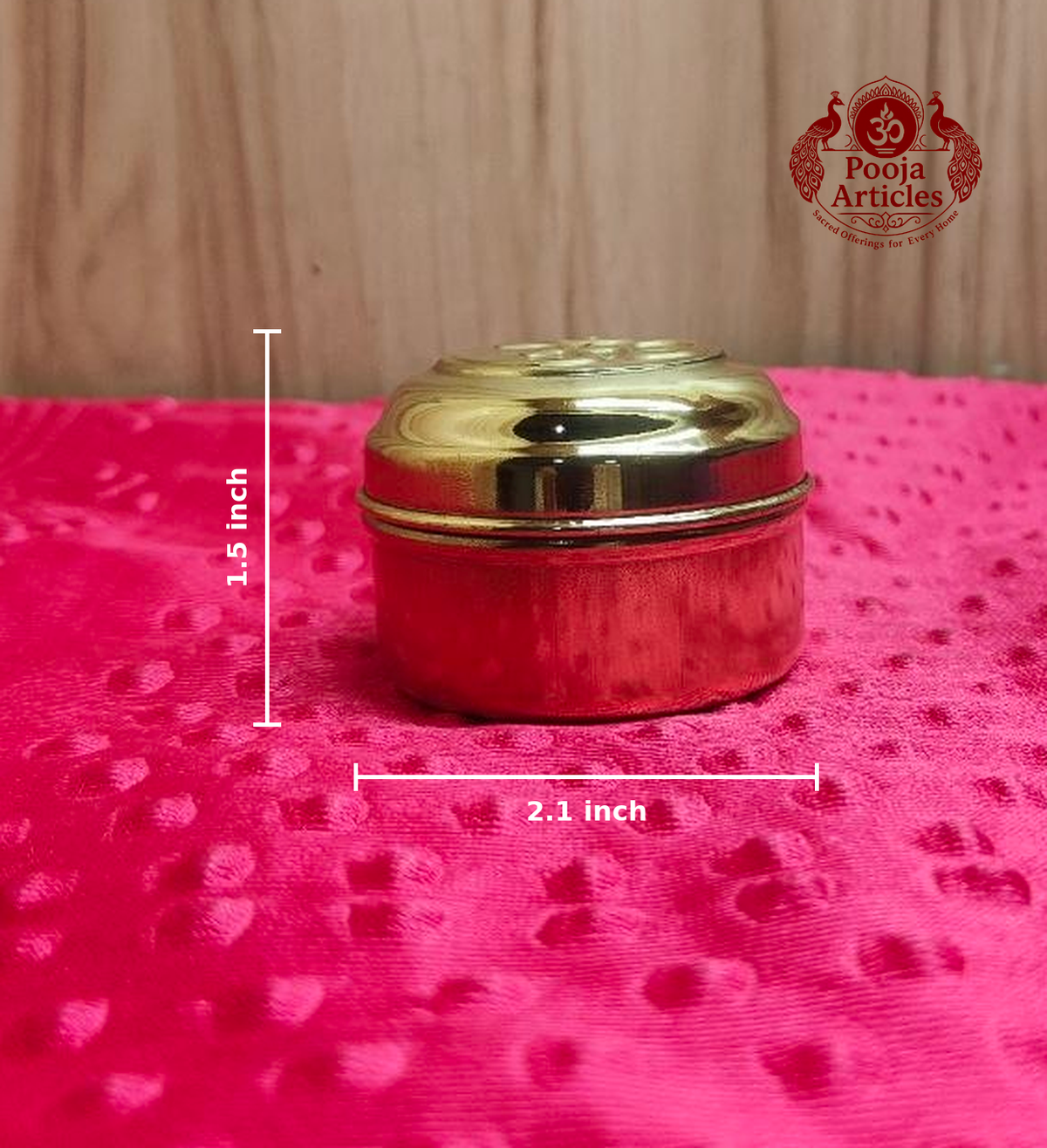 Brass Rim Jim Box 1.5 Inch 