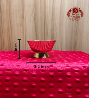 Brass Salai Diya 3.2 Inch