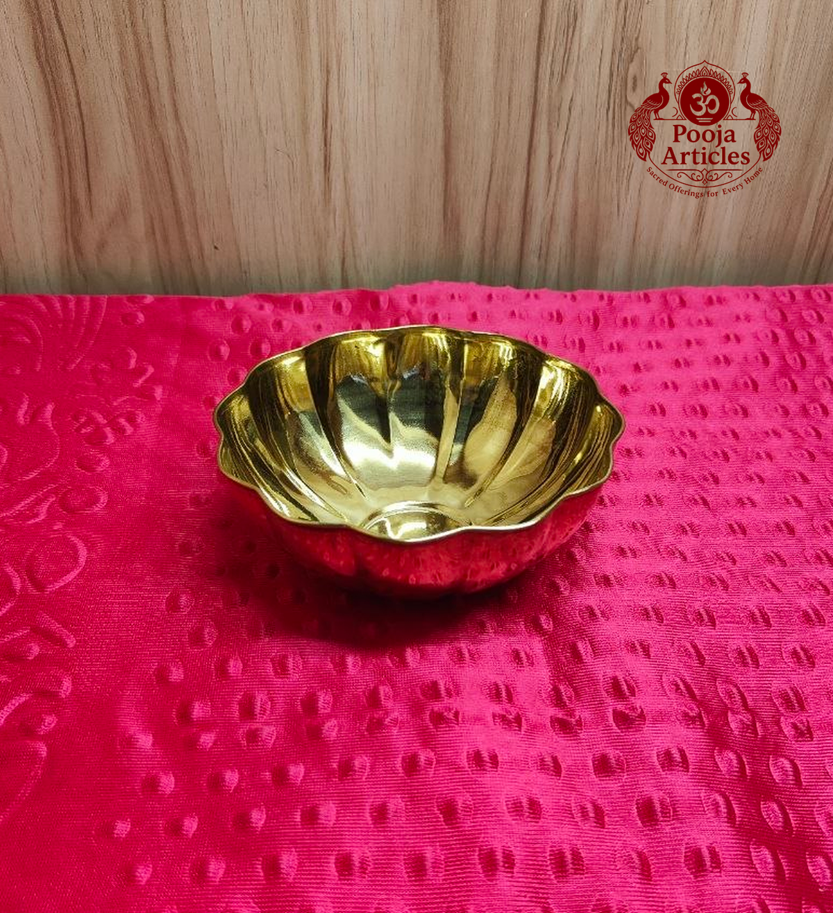 Brass Shesmal Bowl 2.5 Inch 