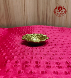 Brass Swastik Katori 1.2 Inch 