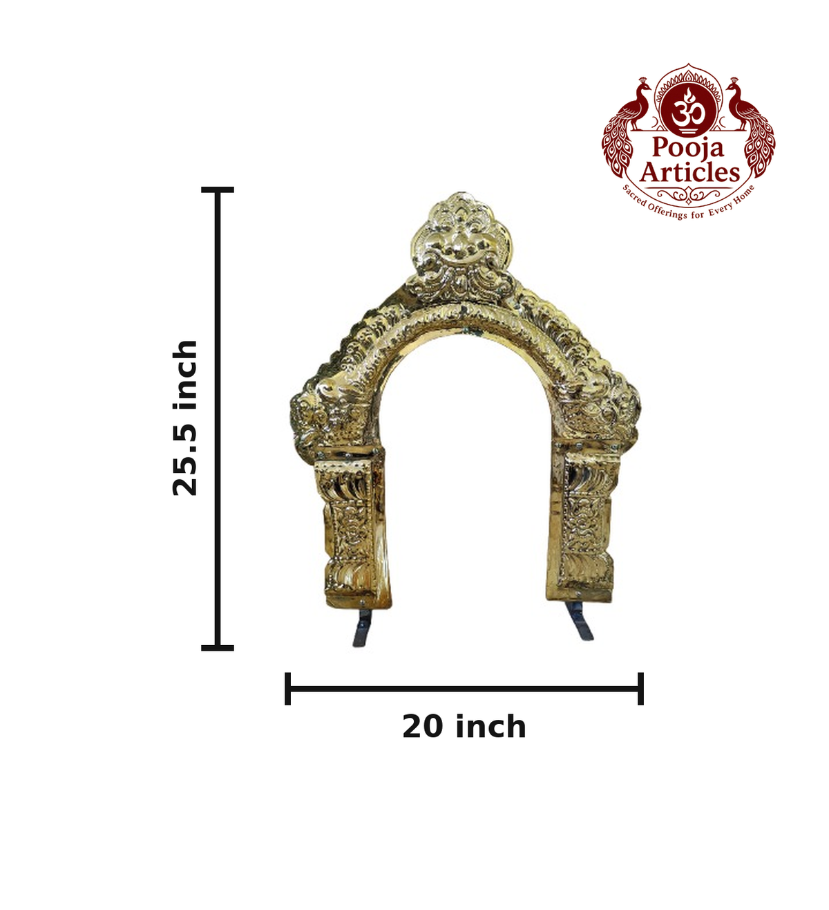 Brass Thiruvachi Arch 25.5 Inch 