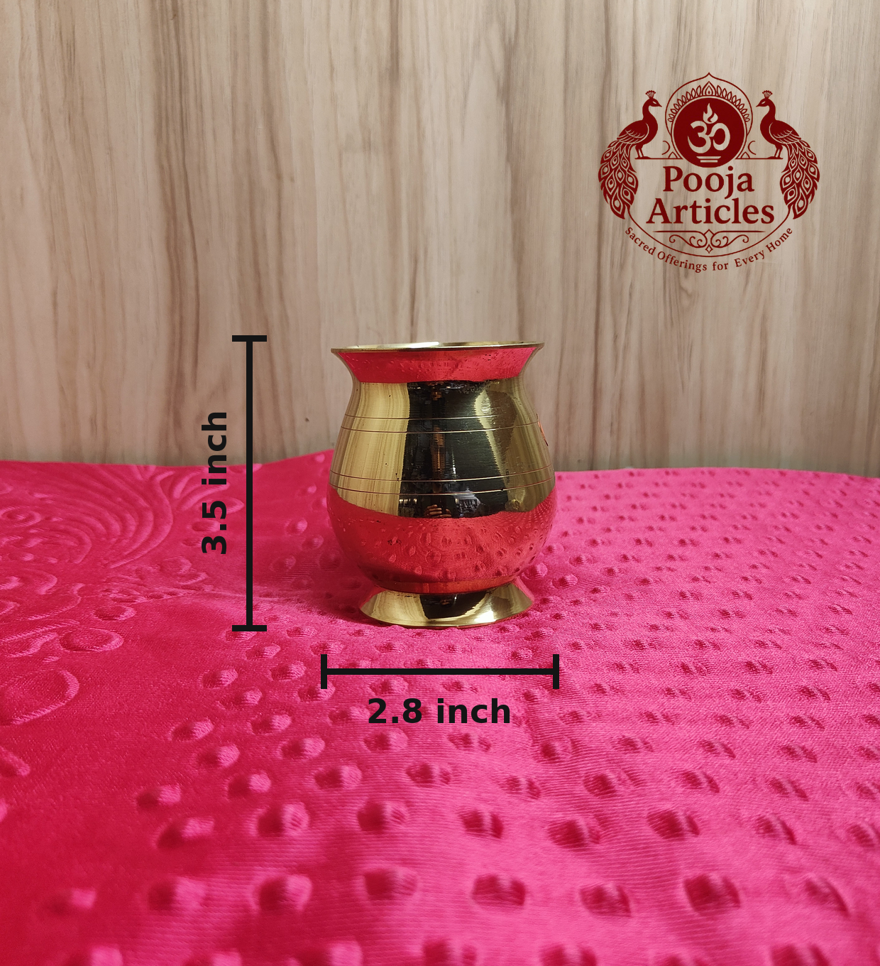  Brass Valap Kalash 3.5 Inch
