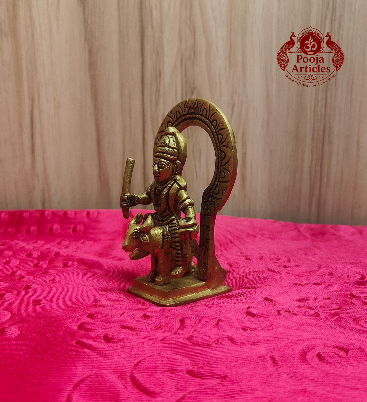 Brass Vishnu Maya Statue 4.2 inch