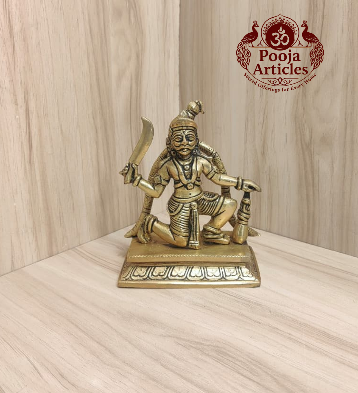Bronze Nondi Karuppasamy Statue 5 Inch