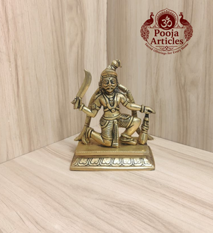 Bronze Nondi Karuppasamy Statue 5 Inch
