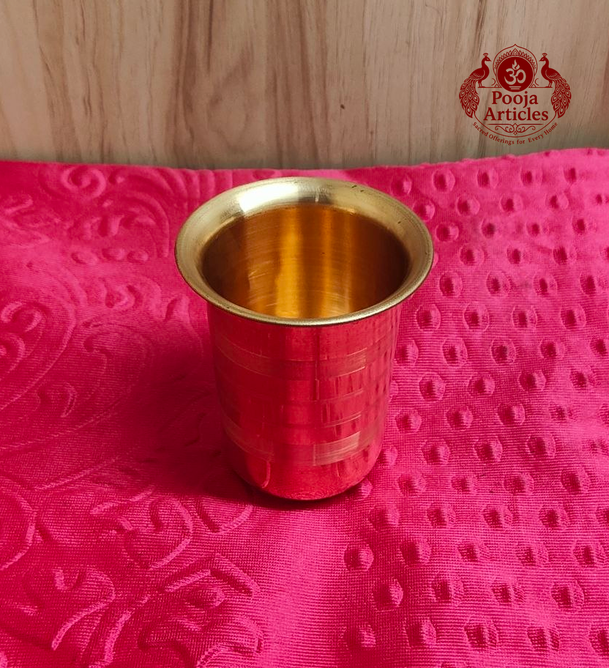 Copper Glass Tumbler 3.5 Inch 