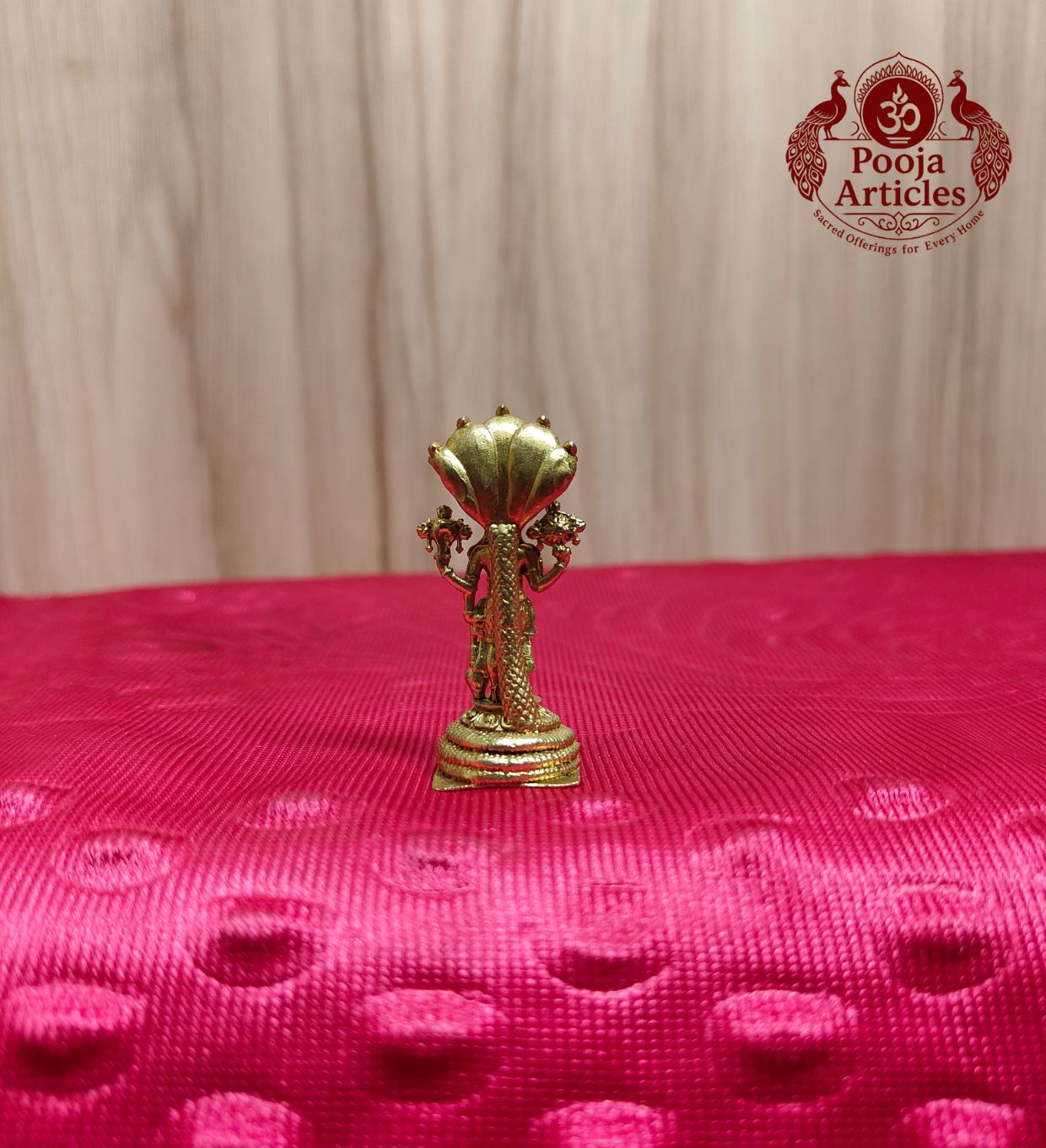 Miniature Panchaloga Lord Vishnu Statue 1.8 Inch
