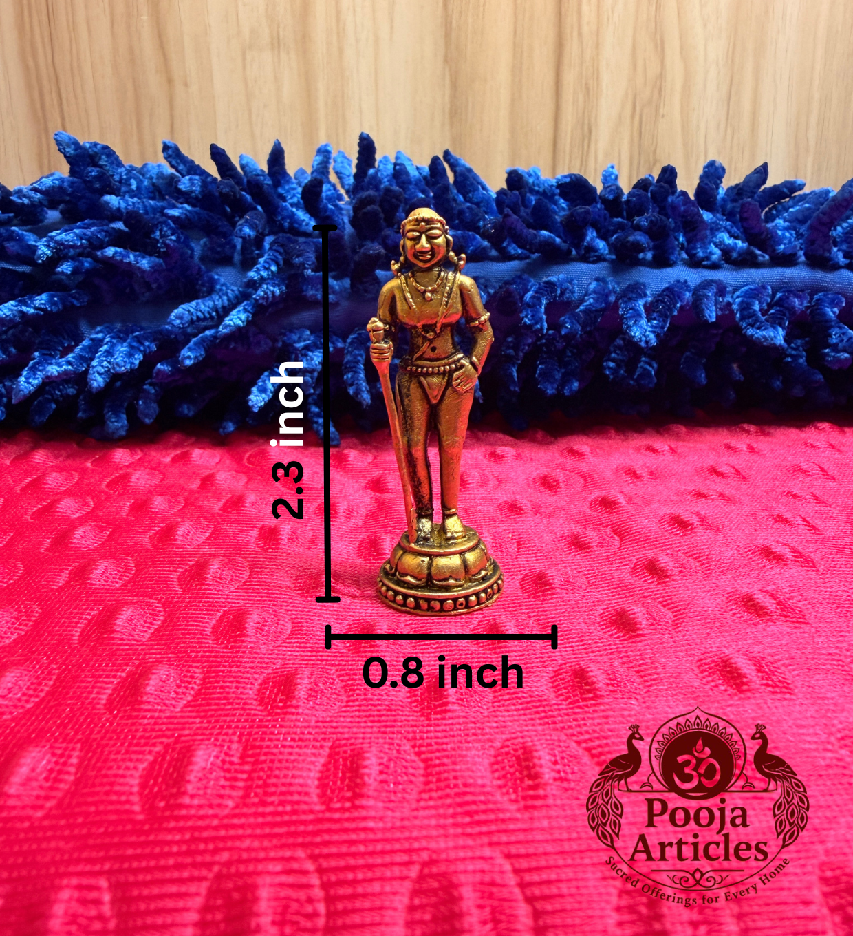 Palani Andi Murugan Statue 2.3 Inch