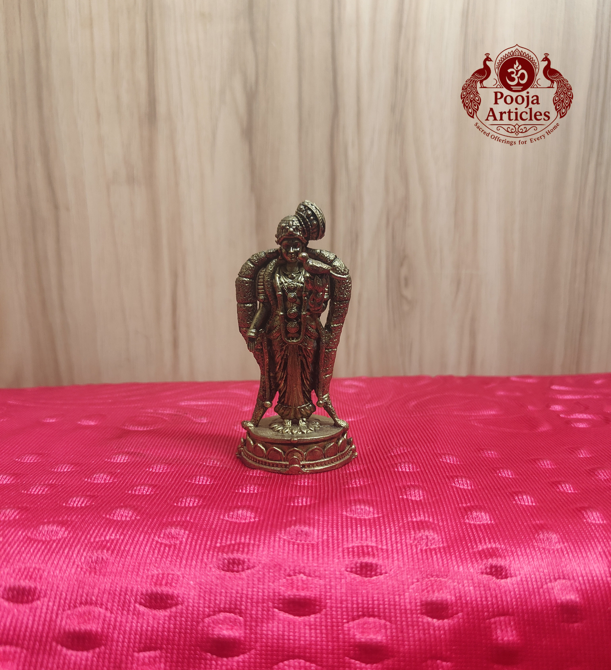 Premium Brass Andal Idol 3.2 Inch