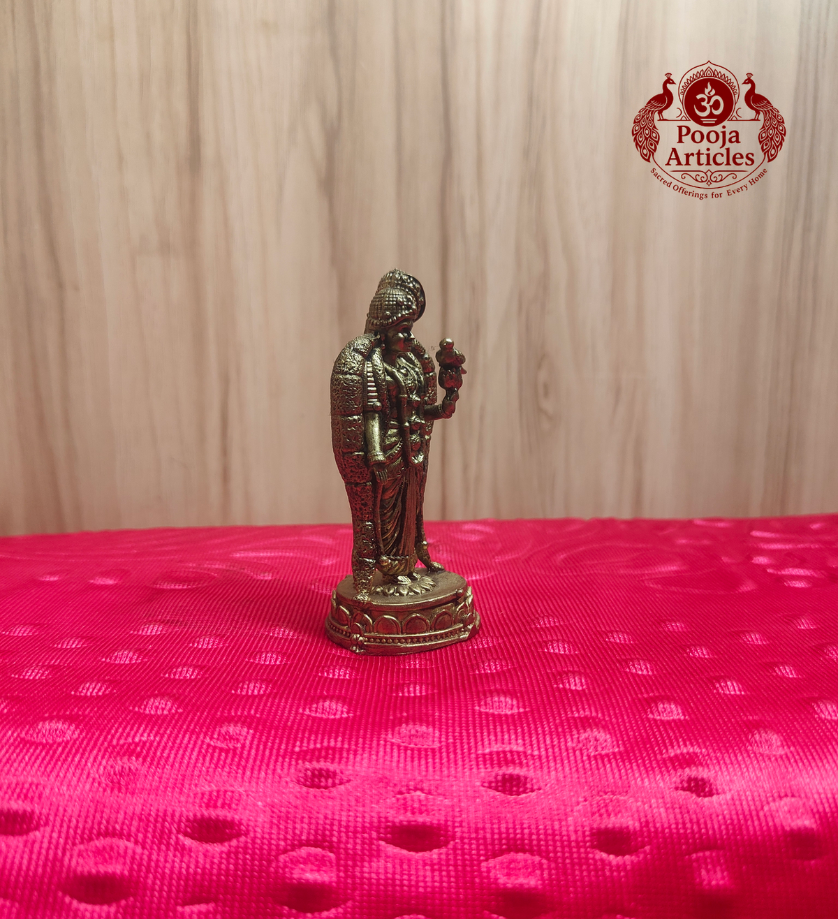Premium Brass Andal Idol 3.2 Inch